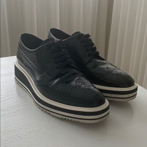 Prada Platform Oxford shoes